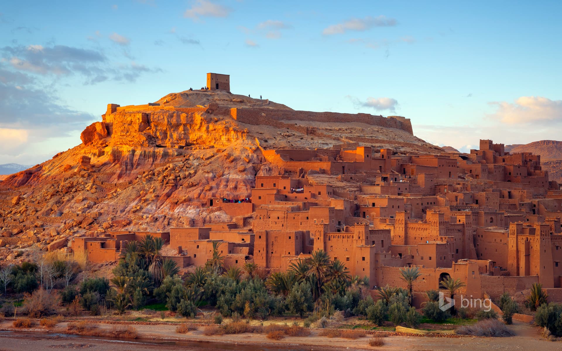 Bing Wallpaper: Aït Benhaddou, Atlas Mountains, Morocco
