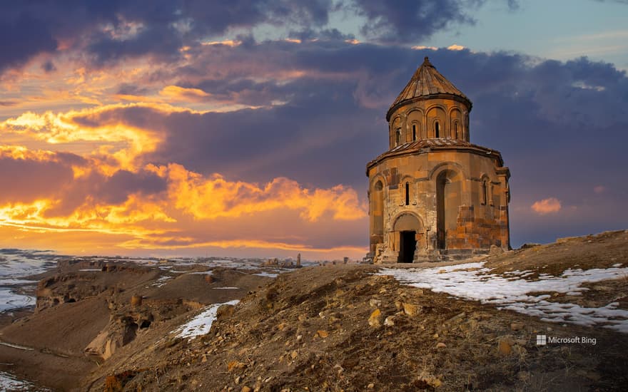 St Gregory Church in Ani Ruins, Kars, Türkiye