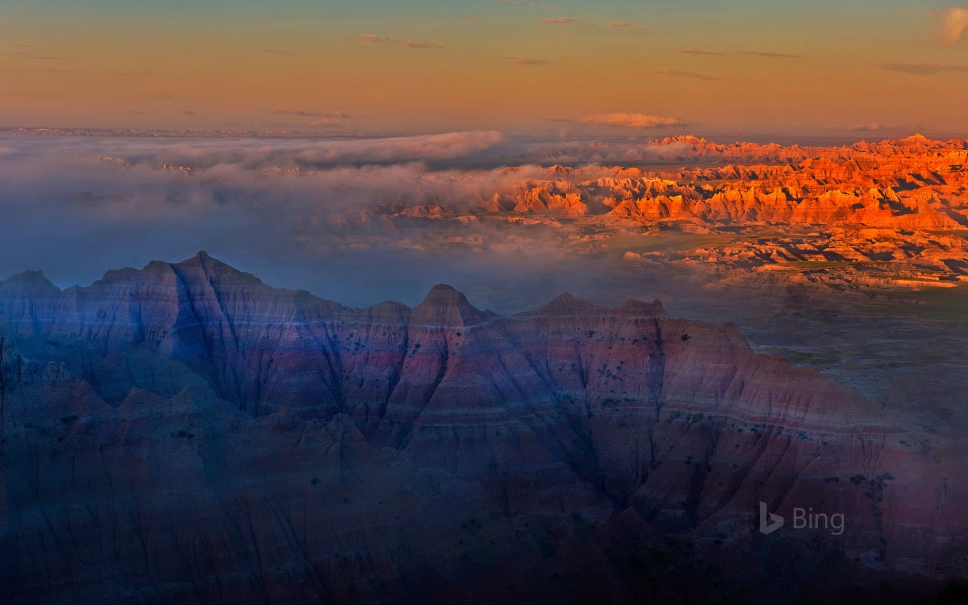 Bing Wallpaper: Badlands National Park, South Dakota