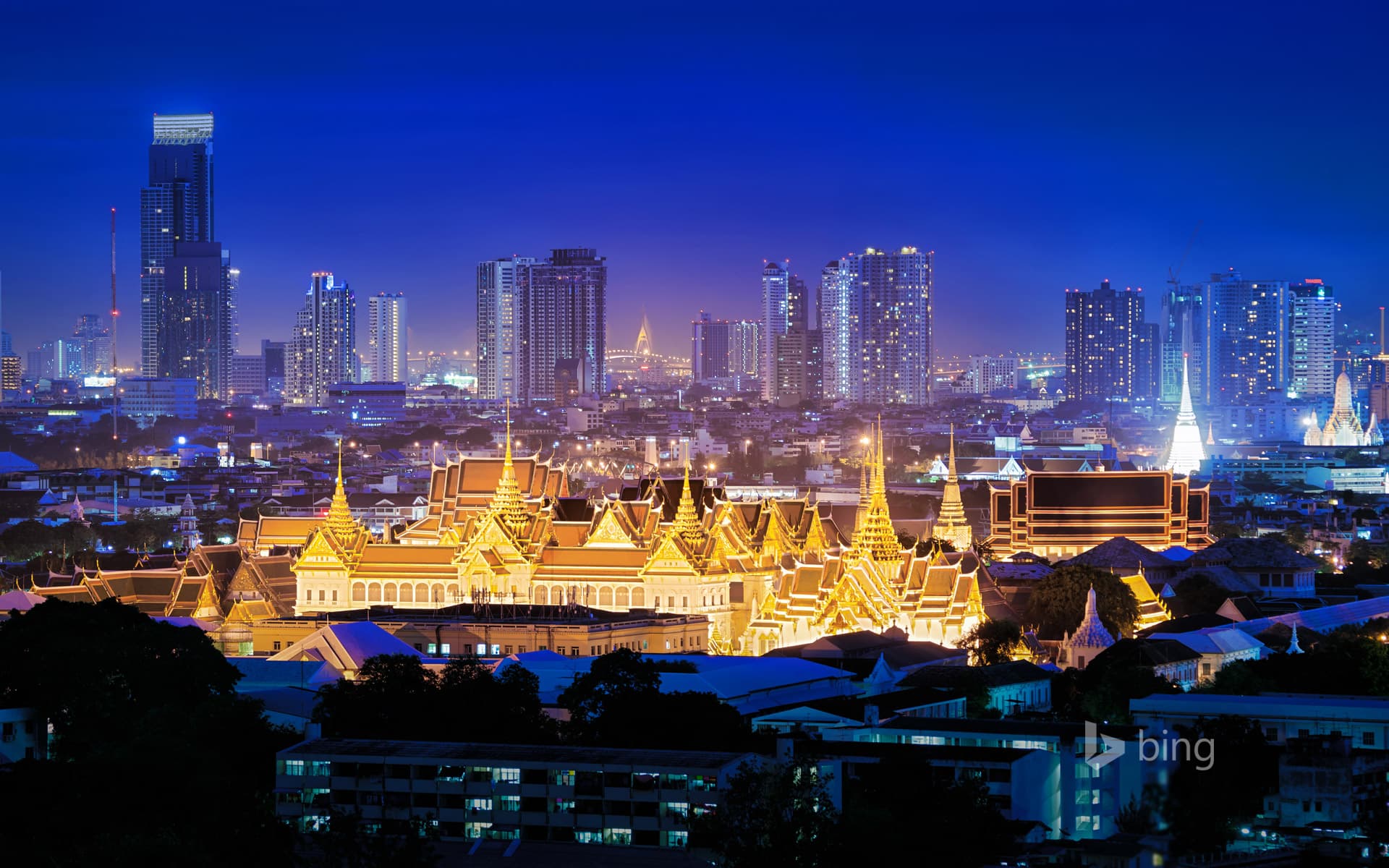 Bing Wallpaper: The Grand Palace, Bangkok, Thailand