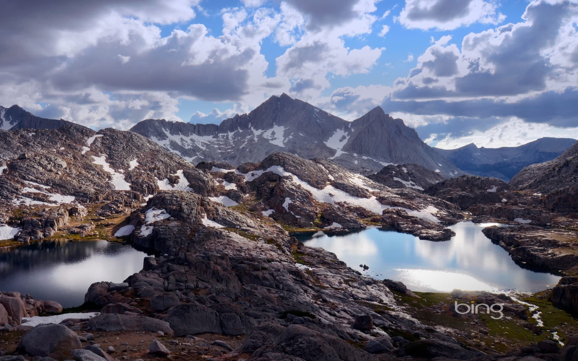 Bing Wallpaper: Bear Lakes Basin on the Sierra High Route, California