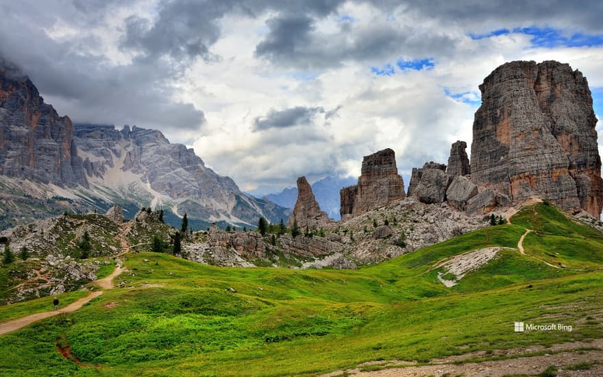 Cinque Torri, Dolomites, Italy