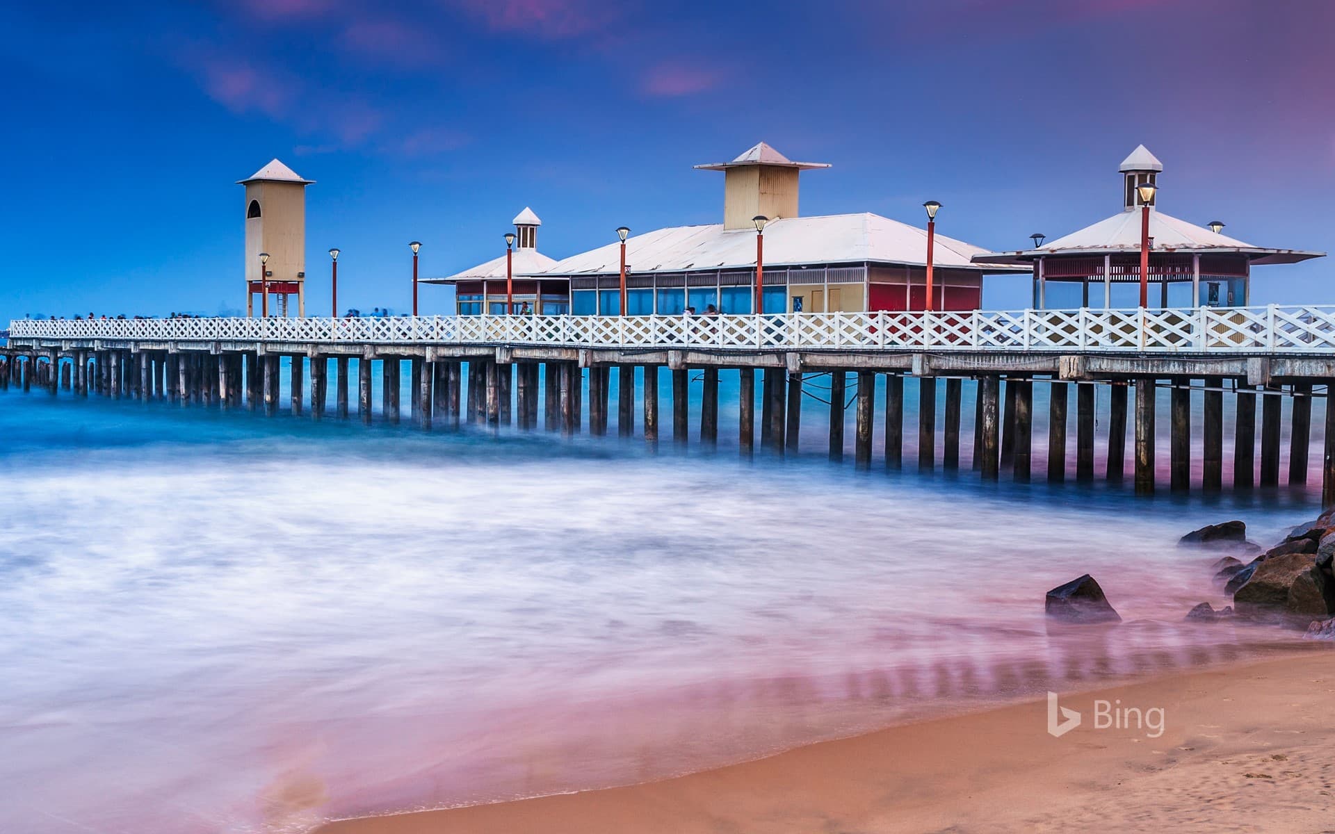 Bing Wallpaper: Dos Ingleses Pier, Fortaleza, Brazil