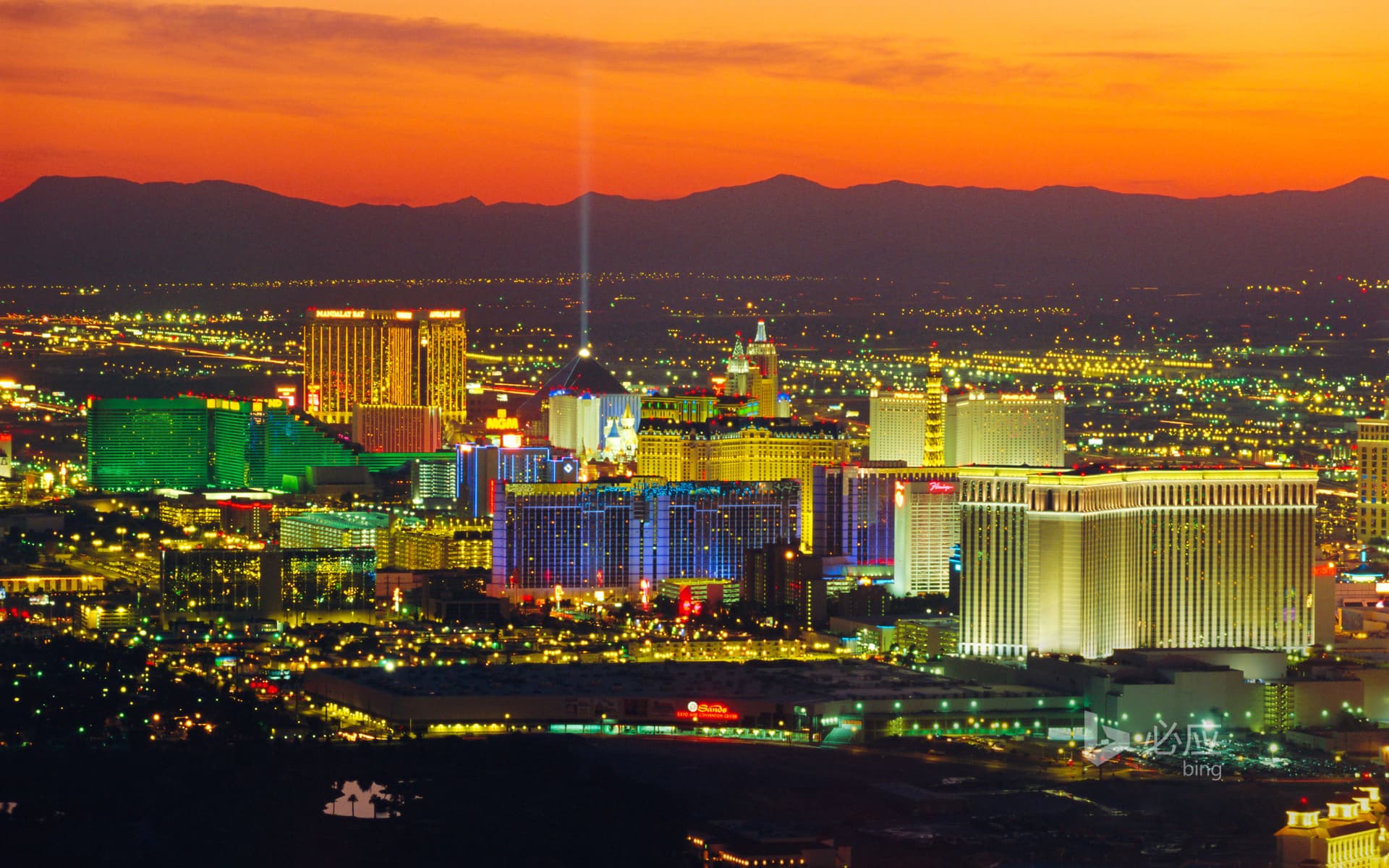 Bing Wallpaper: Casino Long Street, Las Vegas, USA