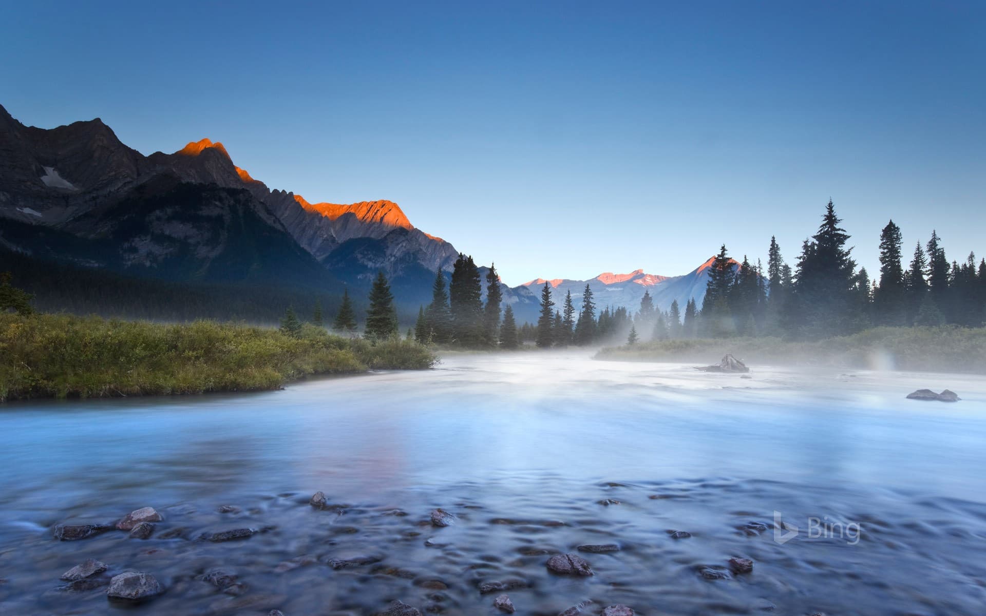 Bing Wallpaper: Elk River in the East Kootenays of British Columbia, Canada