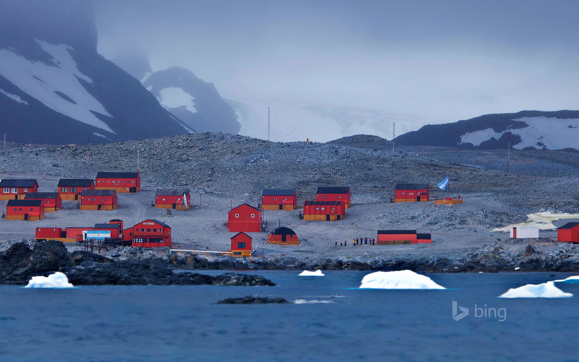 Bing Wallpaper: Esperanza Base, Antarctica
