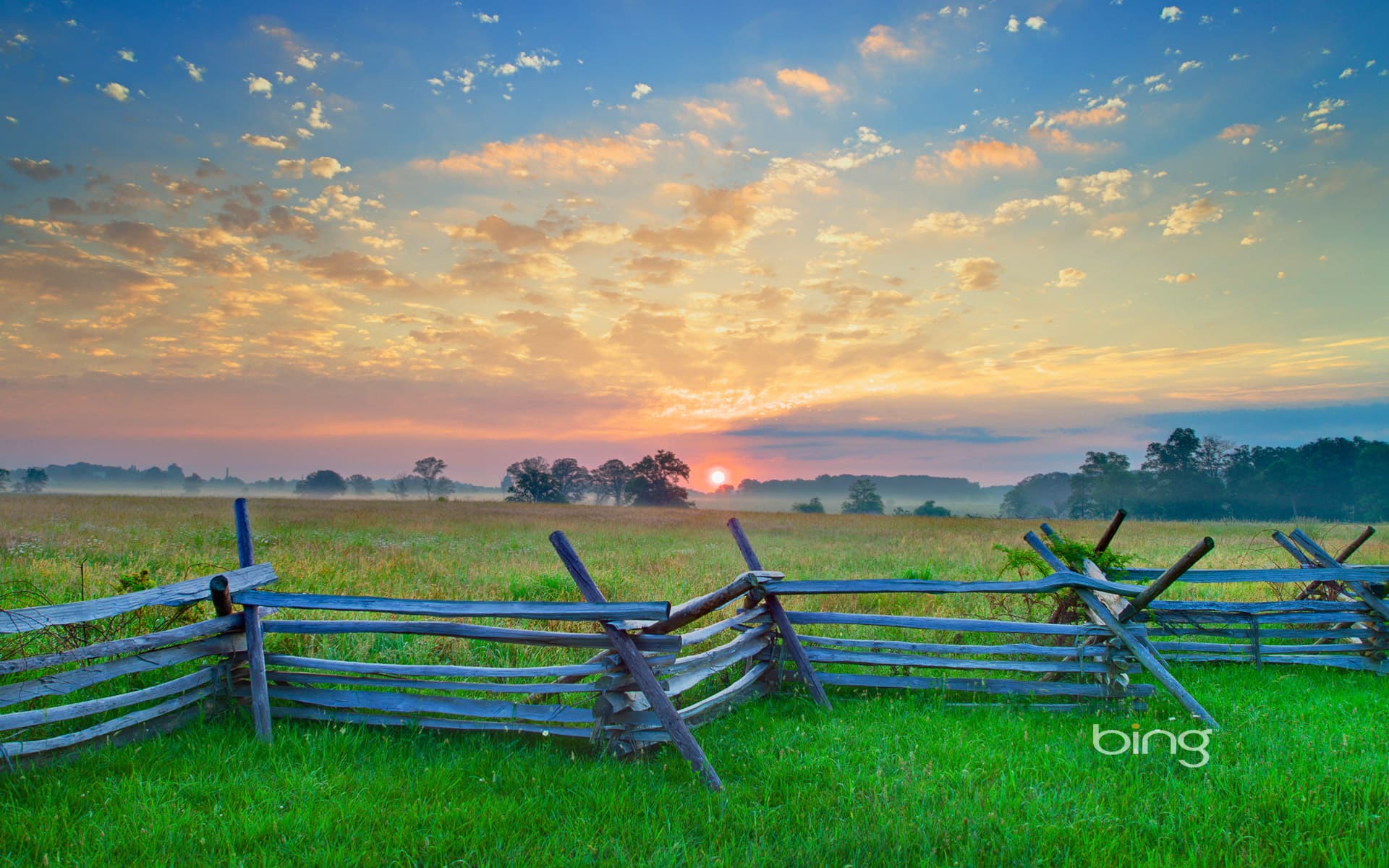 Bing Wallpaper: Gettysburg National Military Park, Gettysburg, Pennsylvania