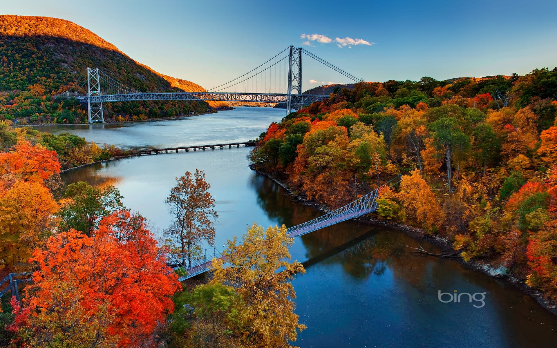 Bing Wallpaper: Harriman State Park, Hudson River Valley, New York