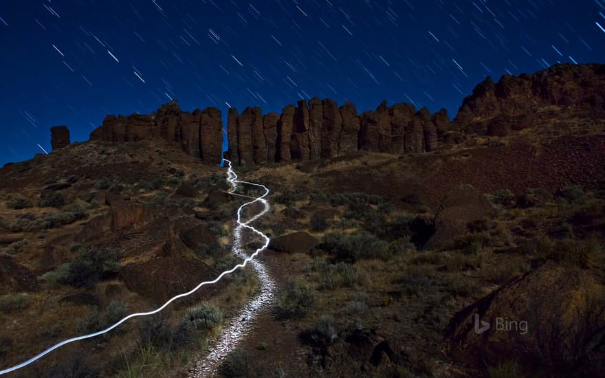 The Feathers at Frenchman Coulee near Vantage, Washington