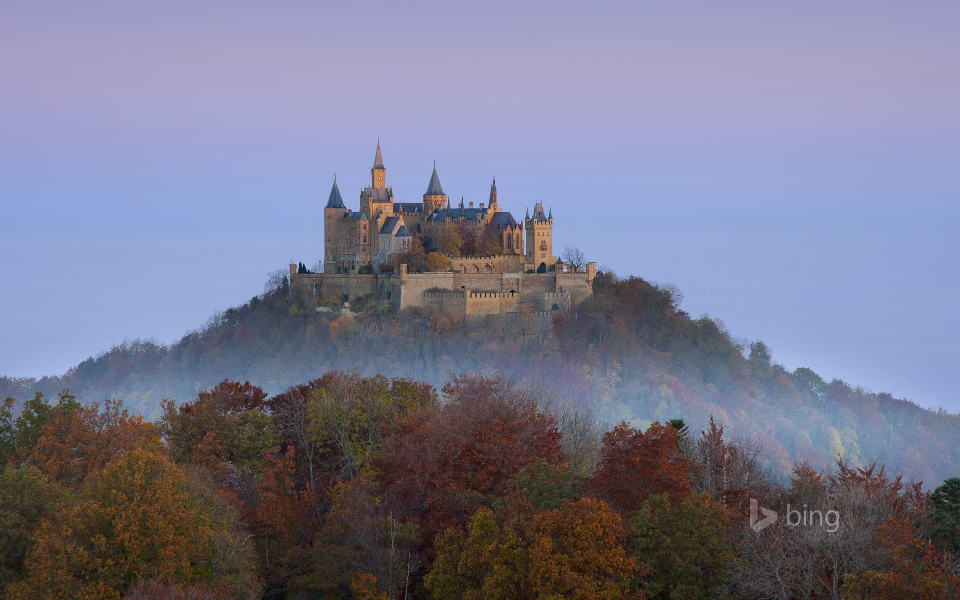 Bing Wallpaper: Hohenzollern Castle near Stuttgart, Germany