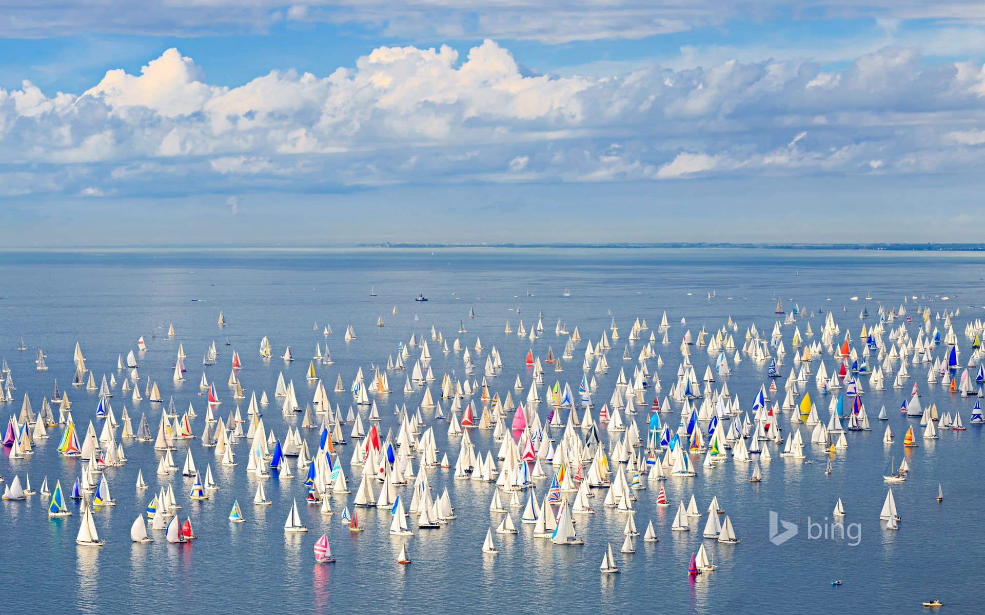 Bing Wallpaper: Barcolana regatta, Gulf of Trieste, Italy