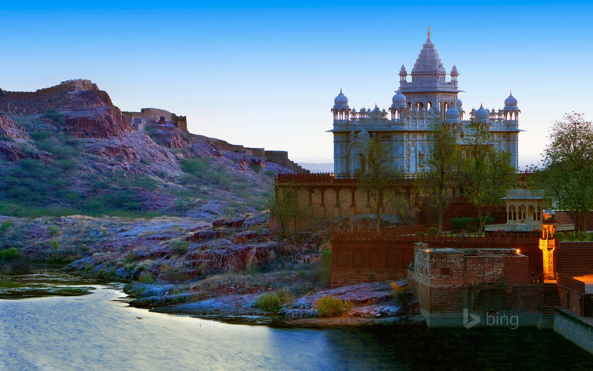 Bing Wallpaper: Jaswant Thada in Jodhpur, India