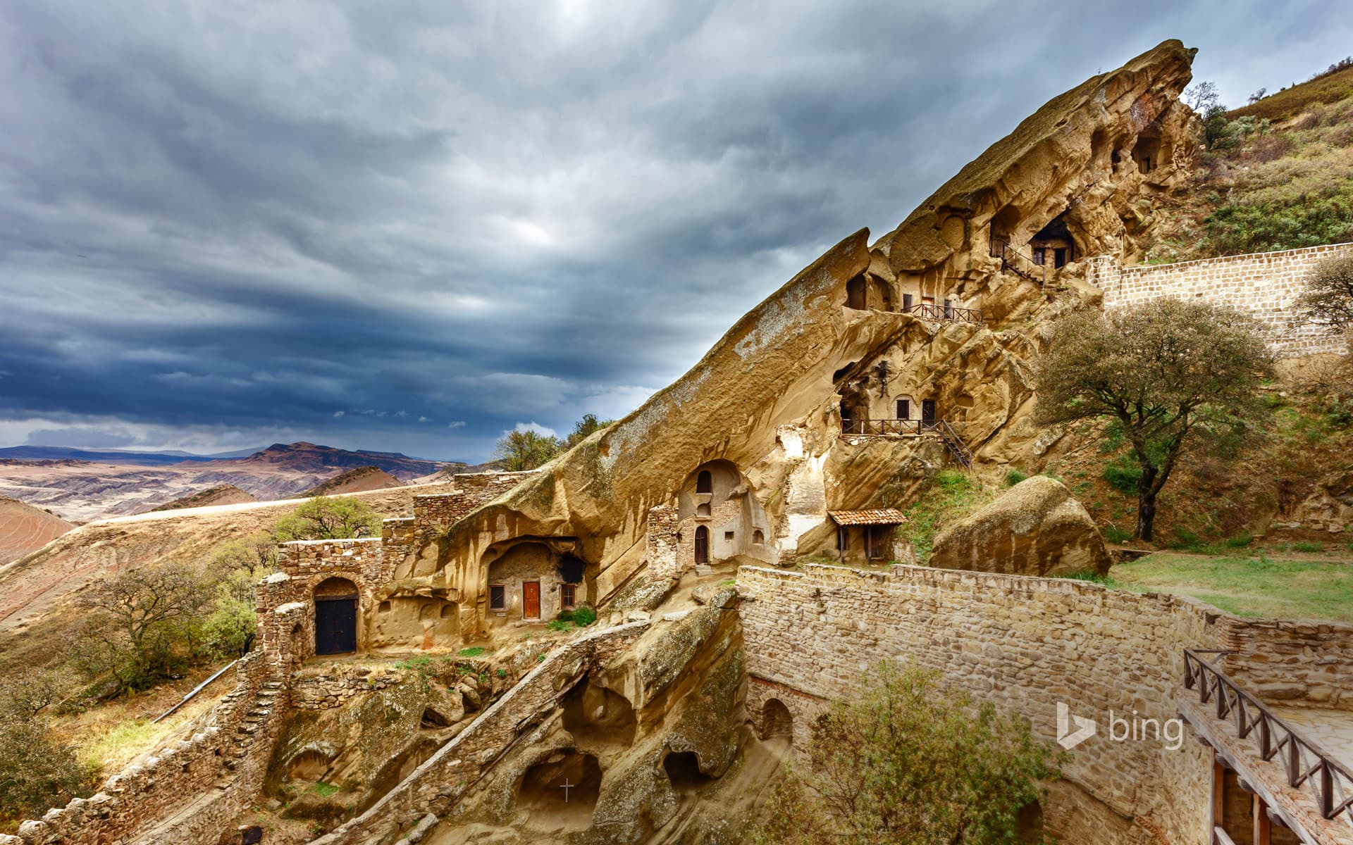 Bing Wallpaper: David Gareja Monastery Complex, Kakheti, Georgia