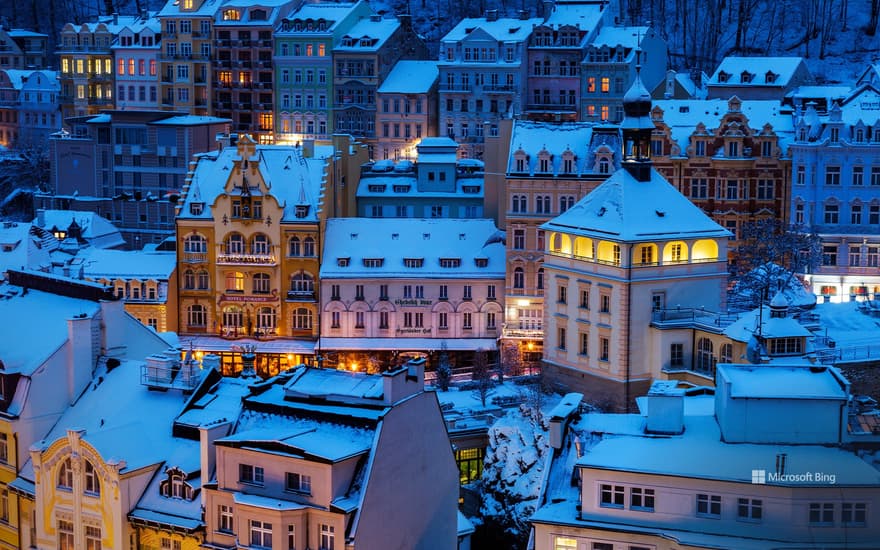Bing Wallpaper: Karlovy Vary, Bohemia, Czechia