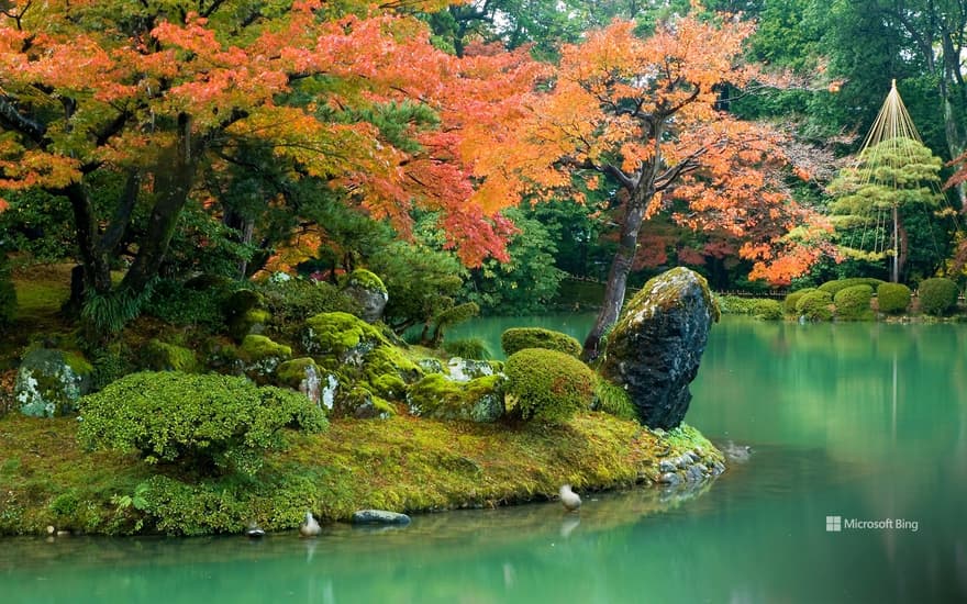 Kenrokuen Garden, Kanazawa City, Ishikawa Prefecture