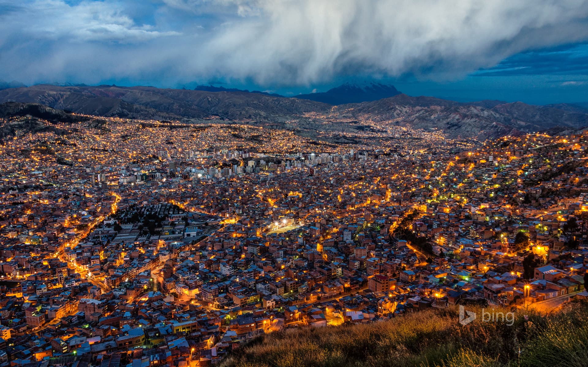 Bing Wallpaper: La Paz, Bolivia