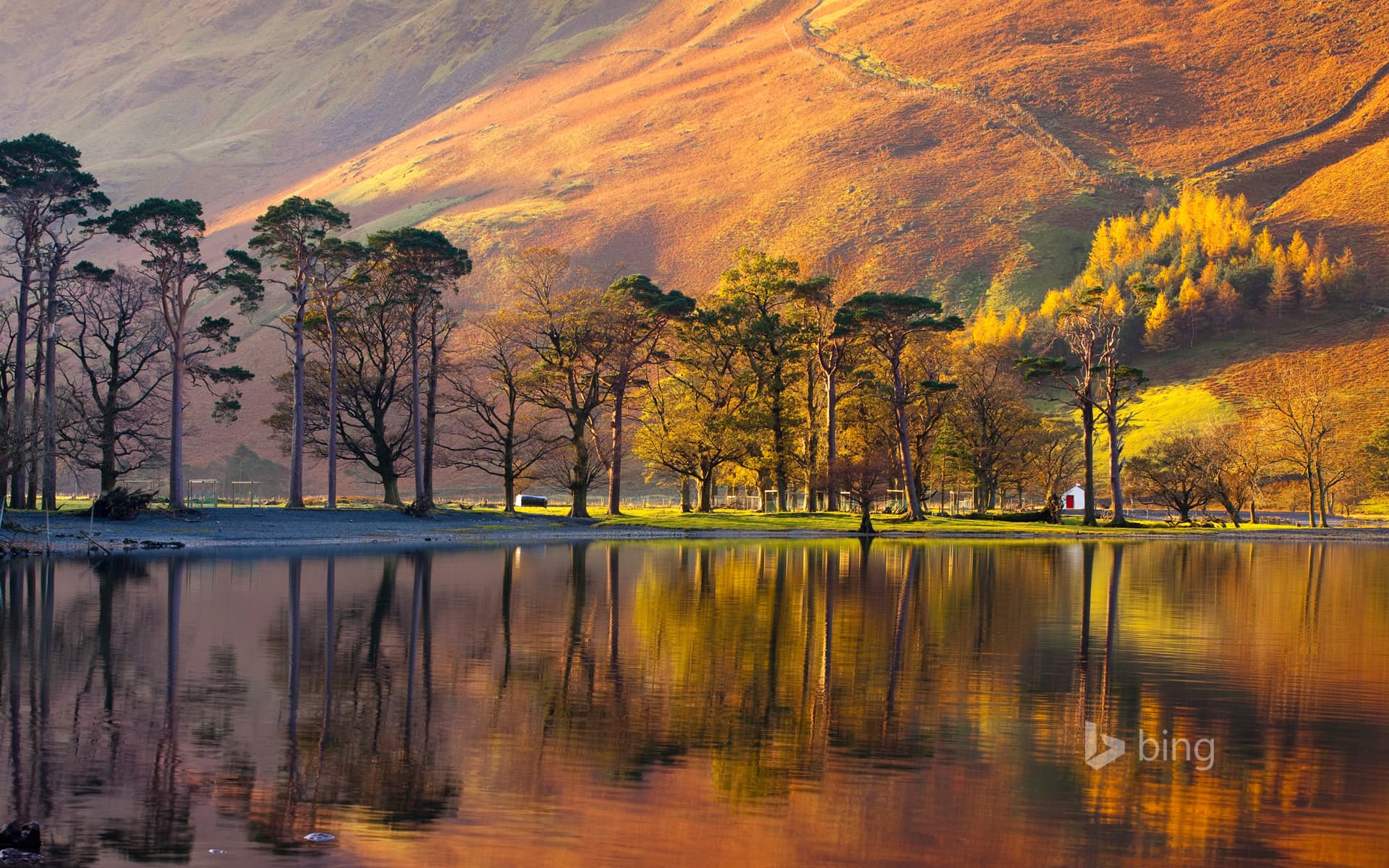 Bing Wallpaper: Buttermere, Lake District National Park, England