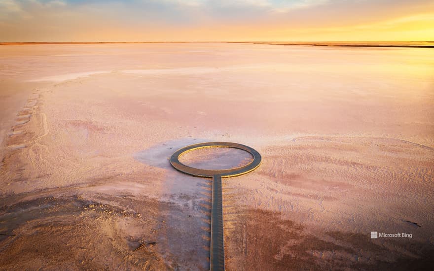 Lake Tyrrell, Victoria, Australia