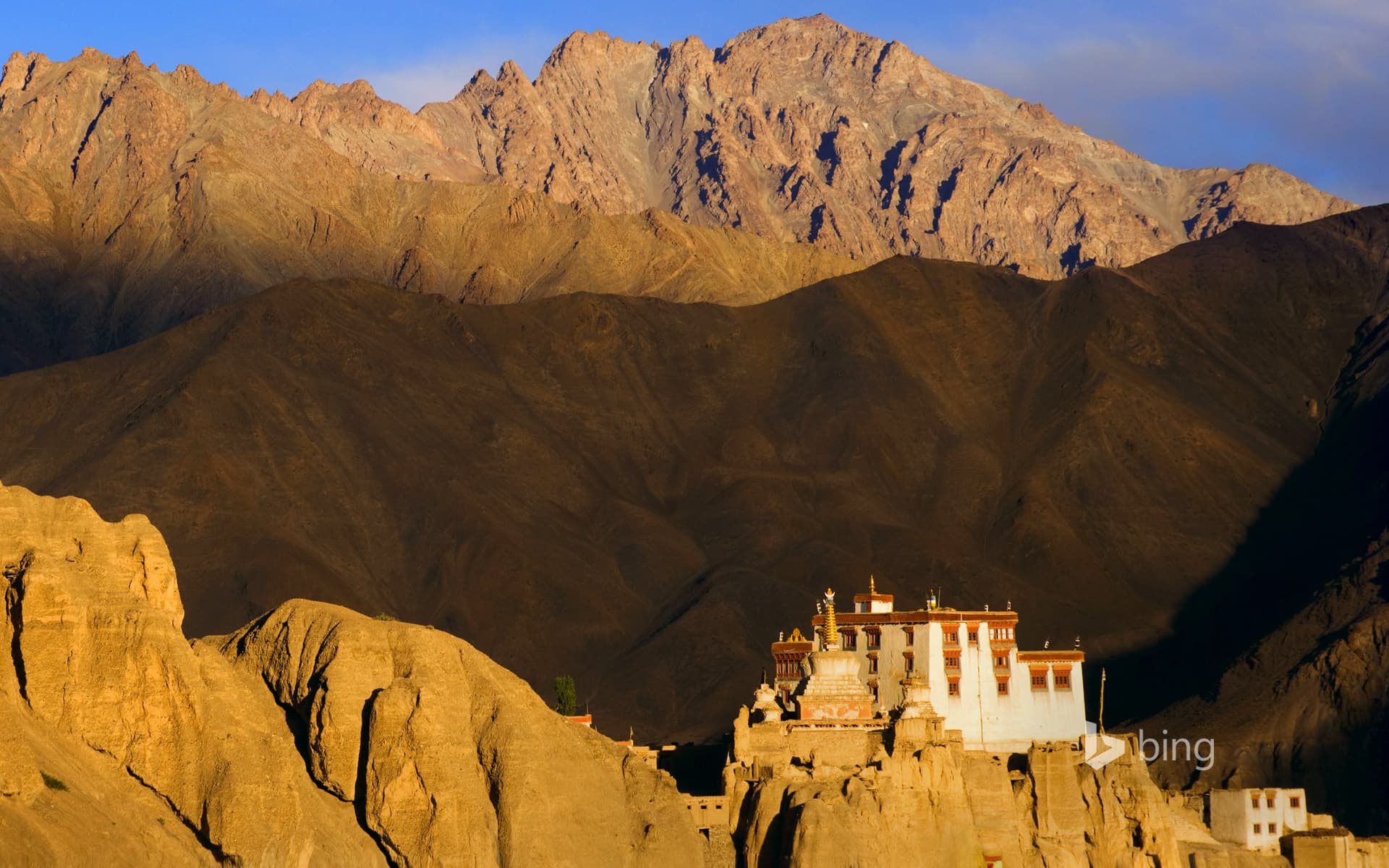 Bing Wallpaper: Lamayuru Monastery, Kargil District, Western Ladakh, India