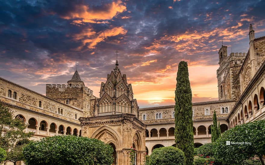 Royal Monastery of Saint Mary of Guadalupe, Caceres, Extremadura, Spain