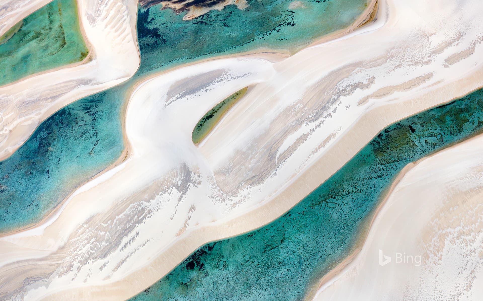 Bing Wallpaper: Lençóis Maranhenses National Park, Maranhão, Brazil