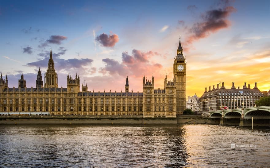 Big Ben and Parliament, Palace of Westminster, London, England