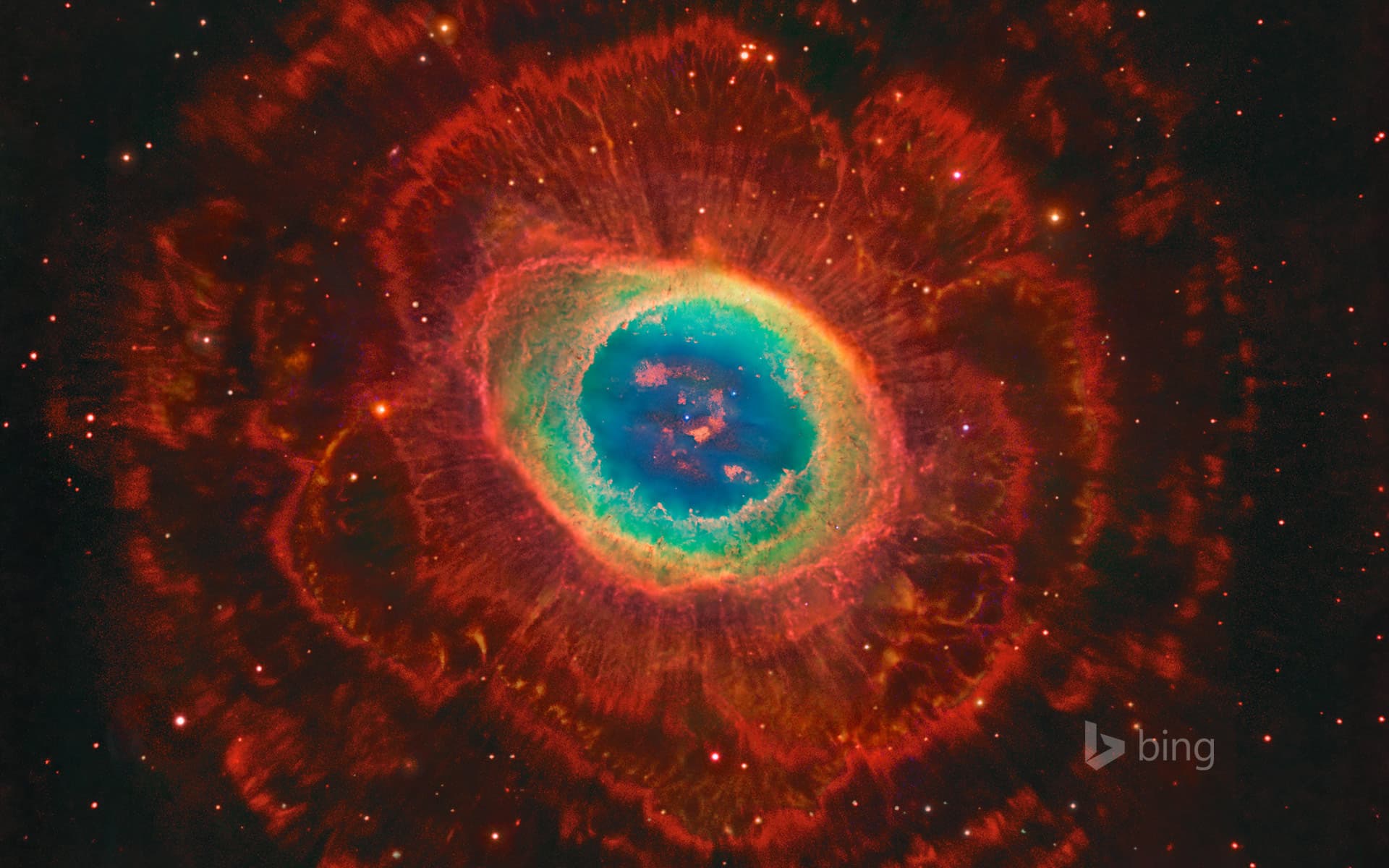 Bing Wallpaper: Ring Nebula (M57)
