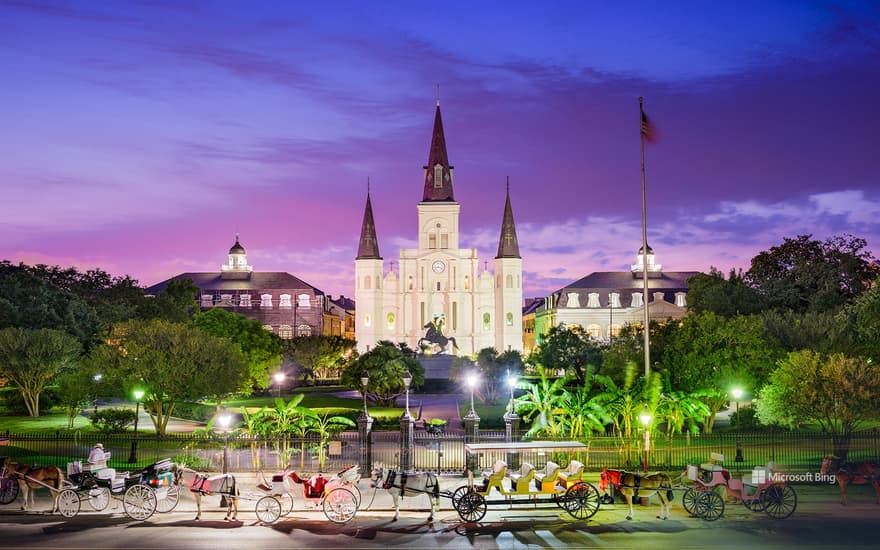 Jackson Square, New Orleans, Louisiana, United States