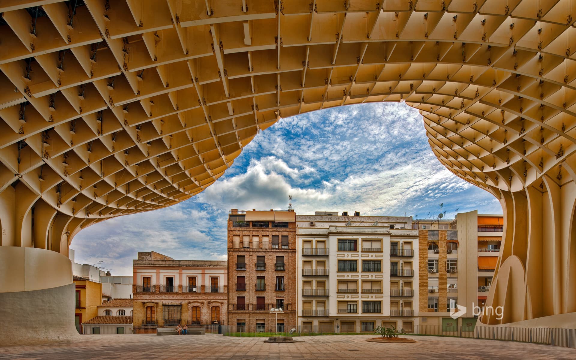 Bing Wallpaper: Metropol Parasol in Seville, Spain
