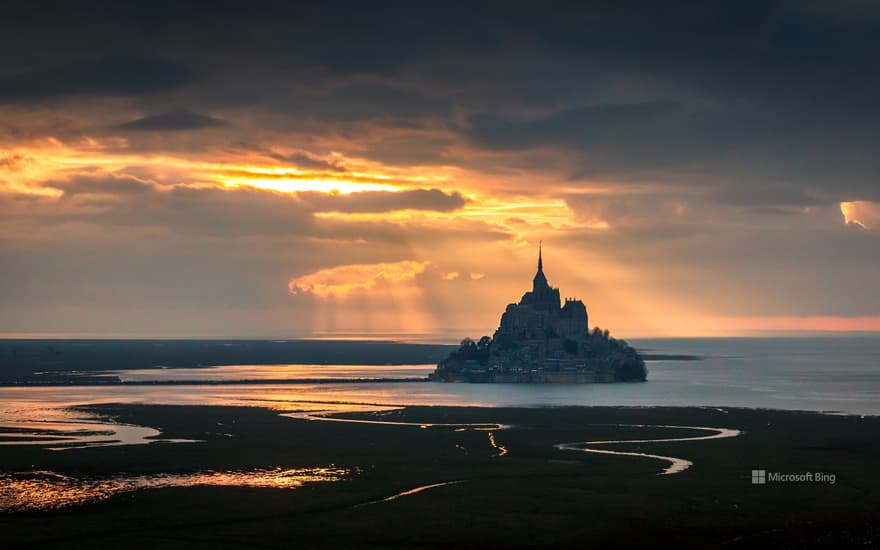 Mont-Saint-Michel, Normandy, France