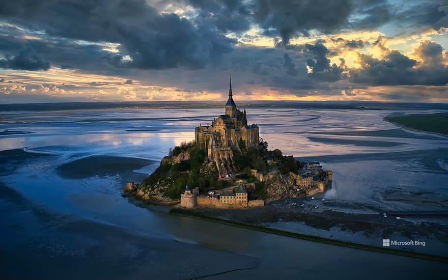 Mont-Saint-Michel, Normandy, France