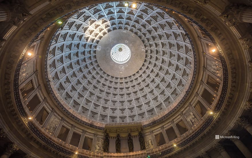 Basilica of Saint Francis of Paola, Naples, Italy