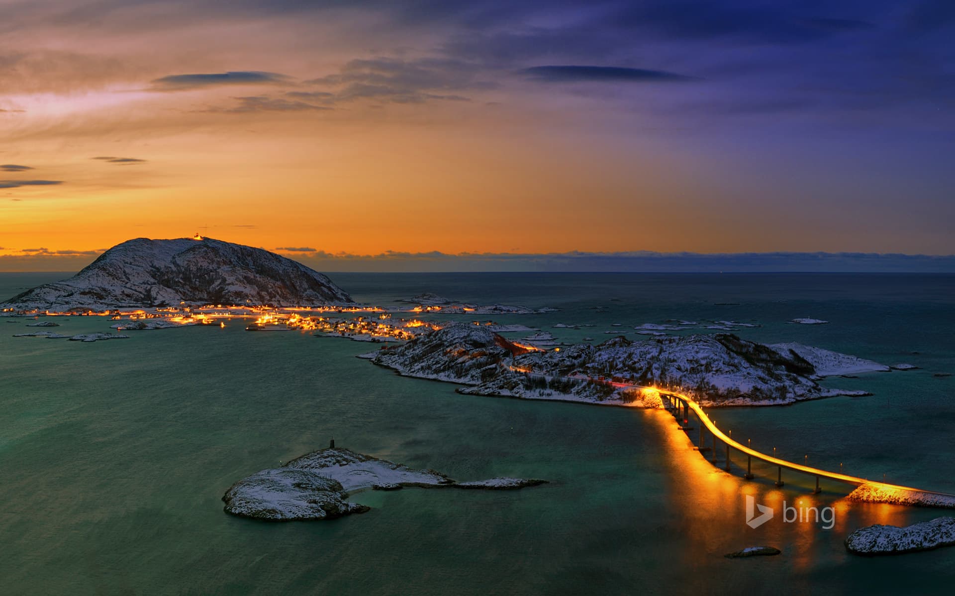 Bing Wallpaper: Tromsø, Norway