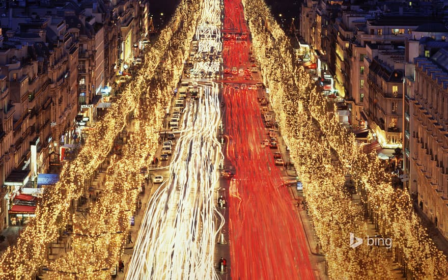 Avenue des Champs-Élysées, Paris, France