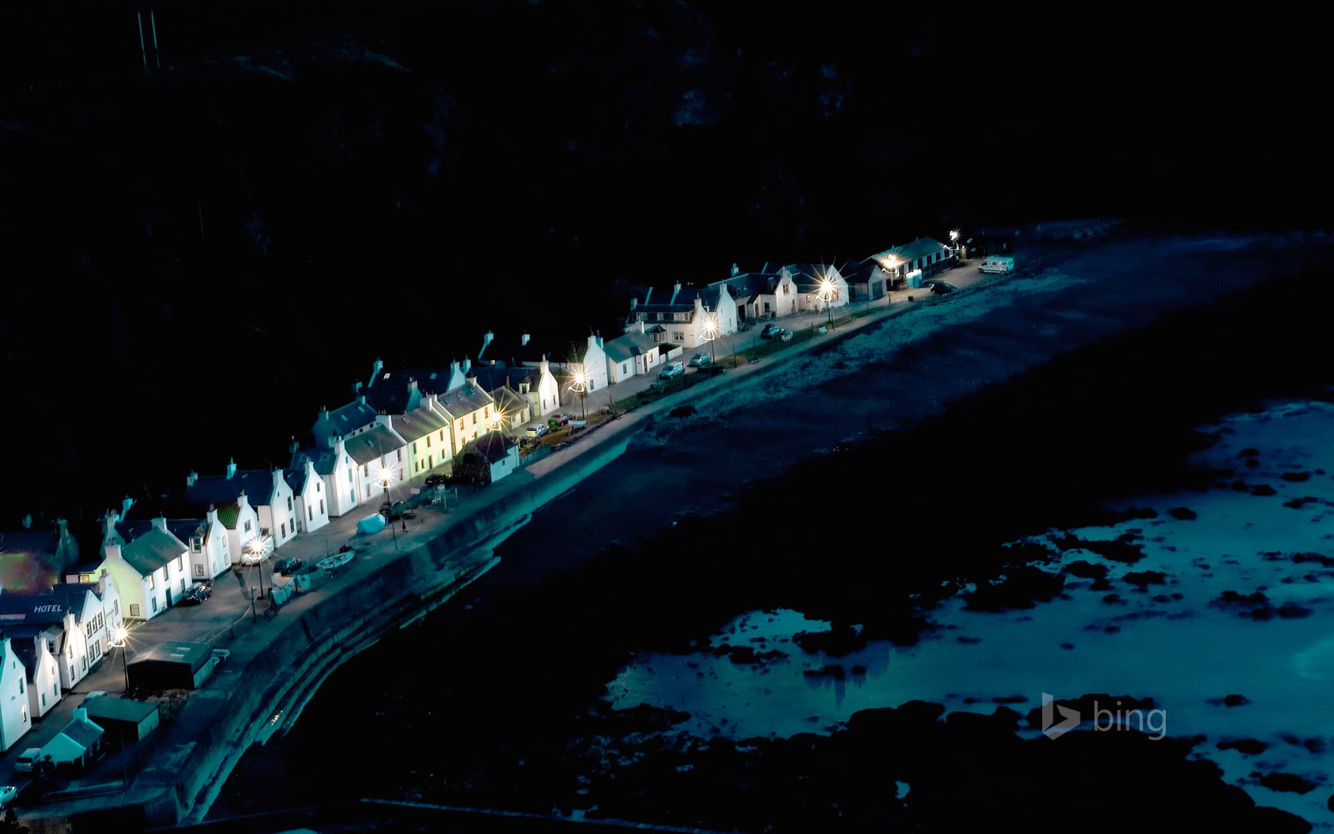 Bing Wallpaper: Pennan, Aberdeenshire, Scotland