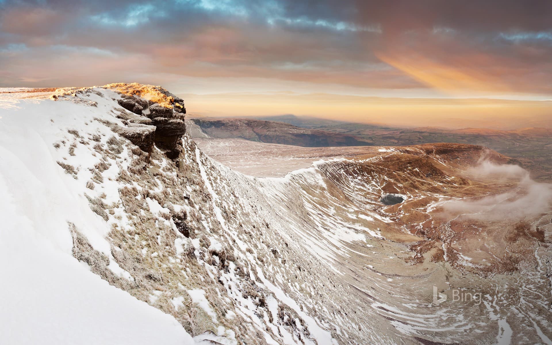 Bing Wallpaper: Pen y Fan in the Brecon Beacons National Park, South Wales