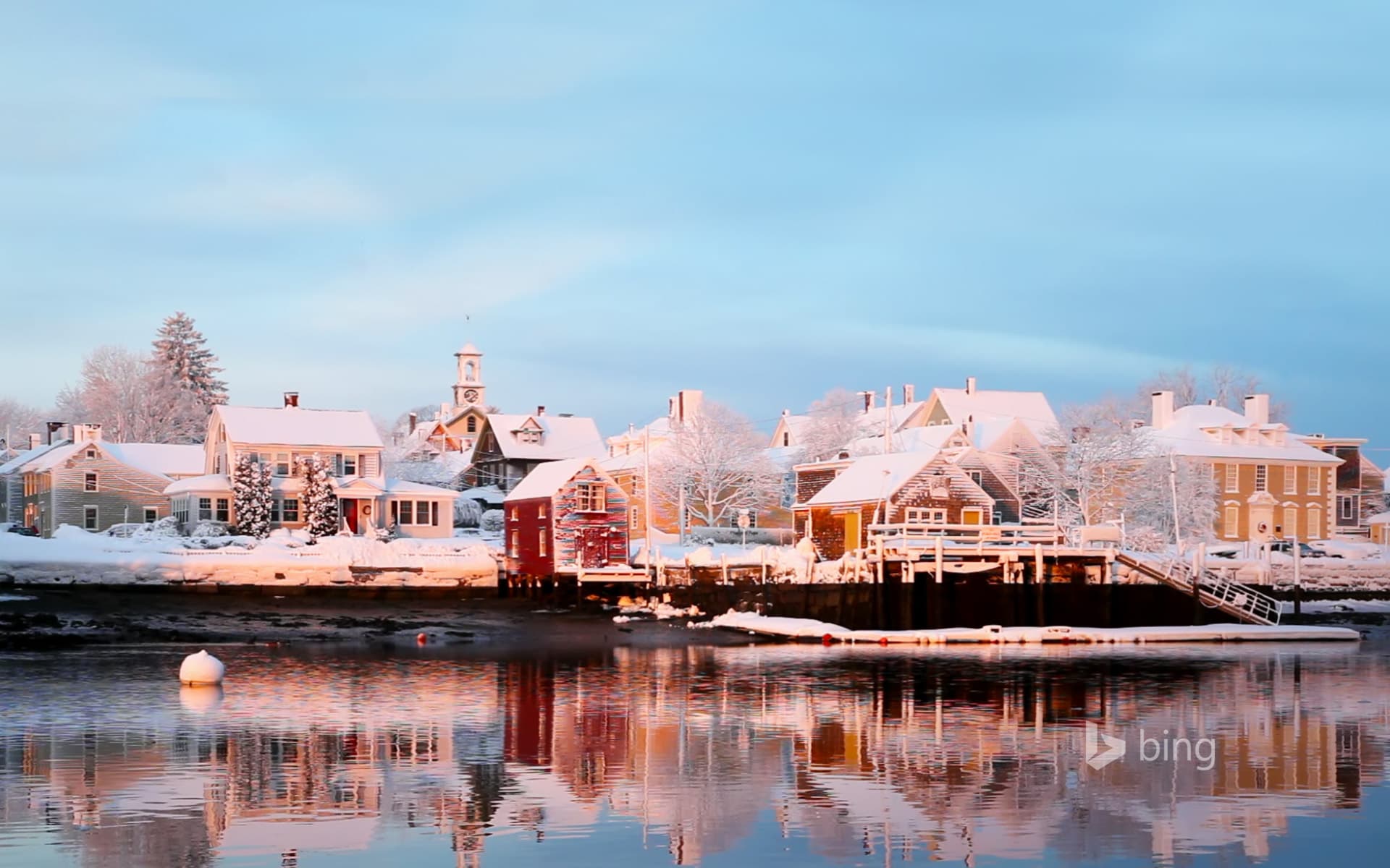 Bing Wallpaper: Piscataqua River, Portsmouth, New Hampshire