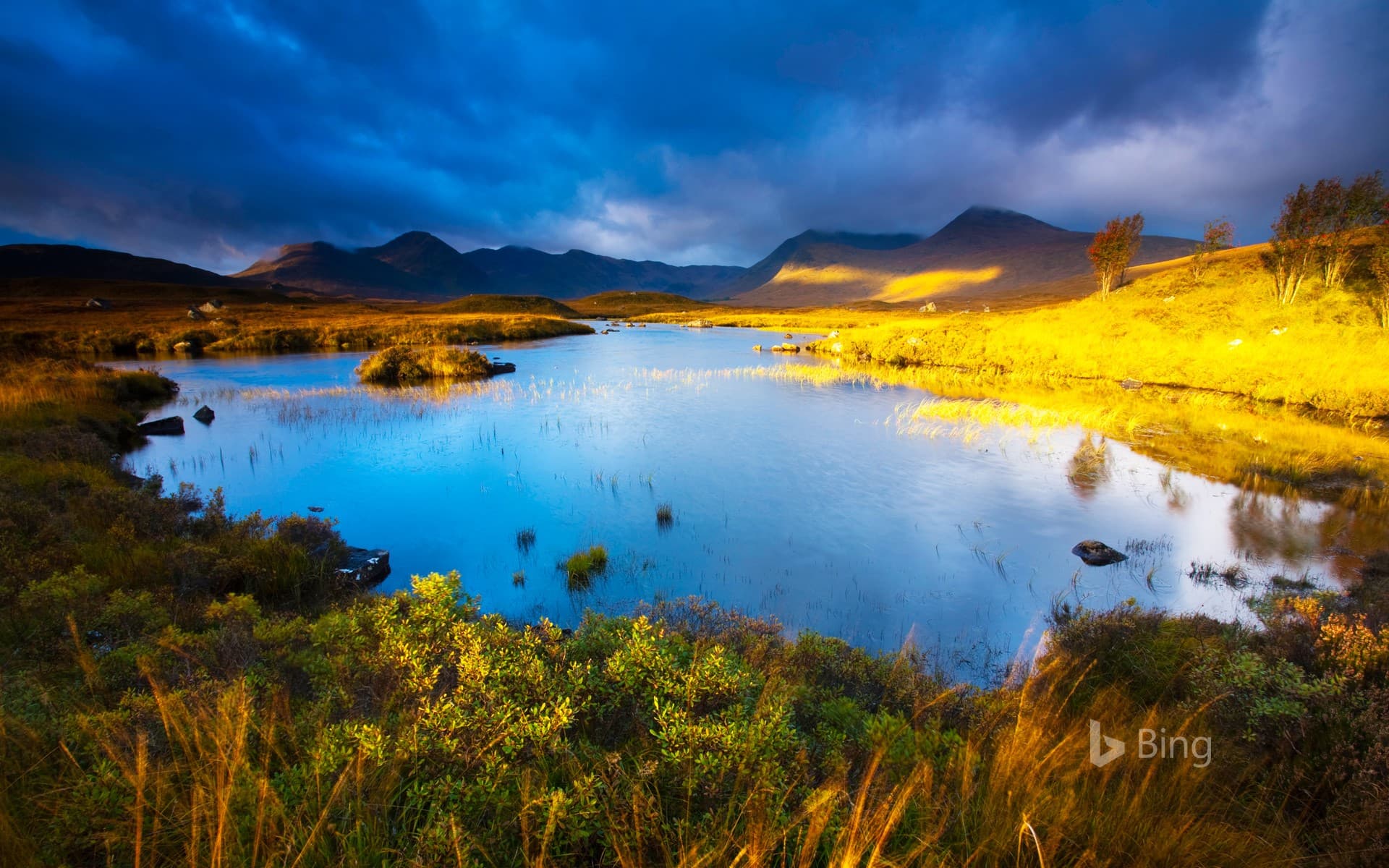 Bing Wallpaper: Rannoch Moor, Scotland
