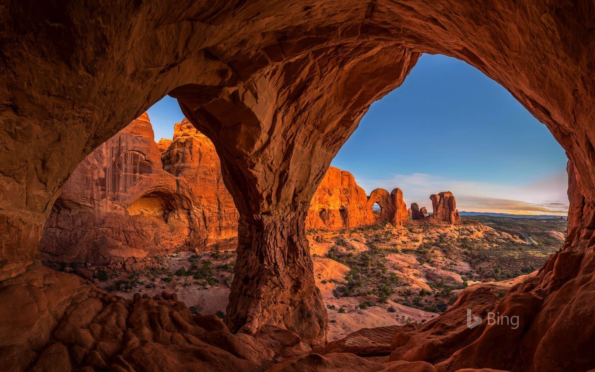 Bing Wallpaper: Arches National Park, Moab, Utah
