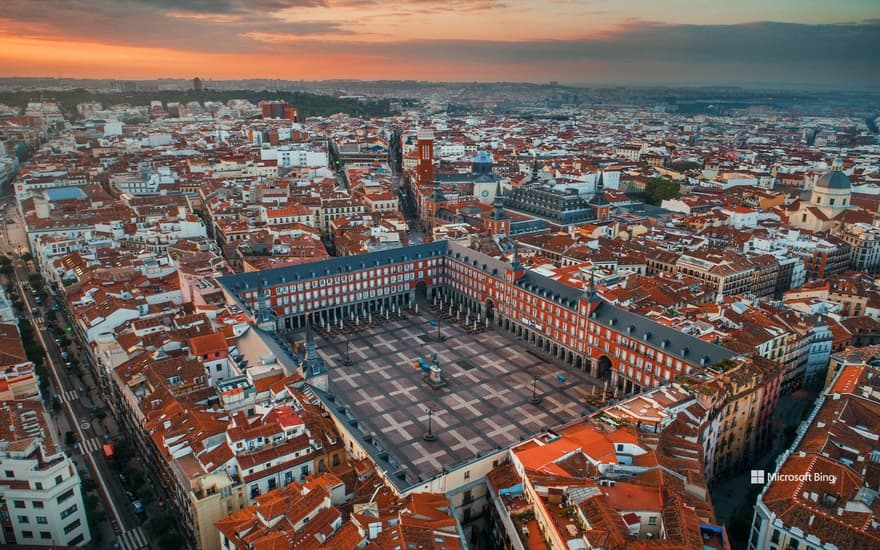 Plaza Mayor of Madrid, Spain