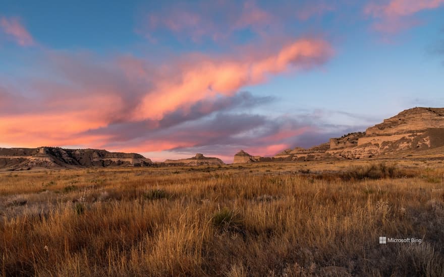 Scotts Bluff National Monument in Gering, Nebraska, United States