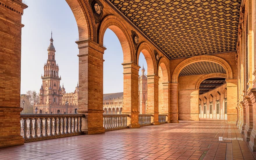 Plaza de España, Seville, Spain