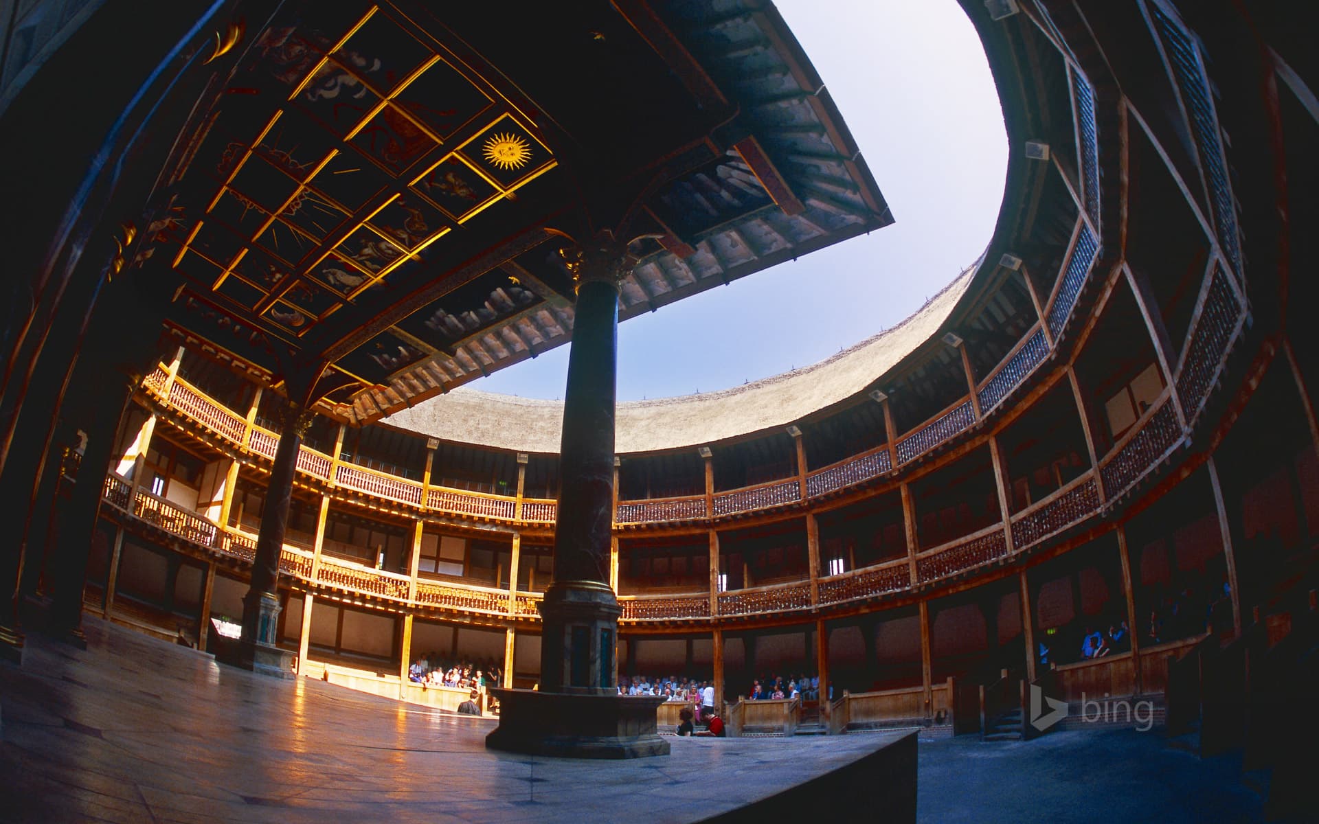 Bing Wallpaper: Shakespeare's Globe Theatre, London, England