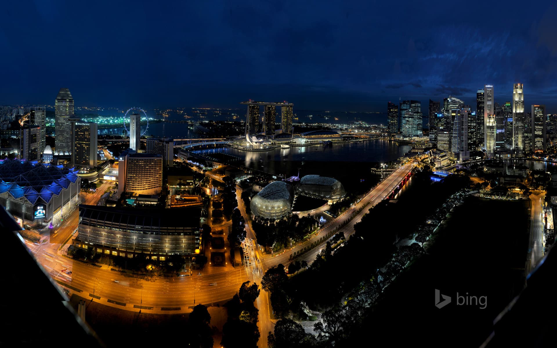 Bing Wallpaper: Marina Bay, Singapore