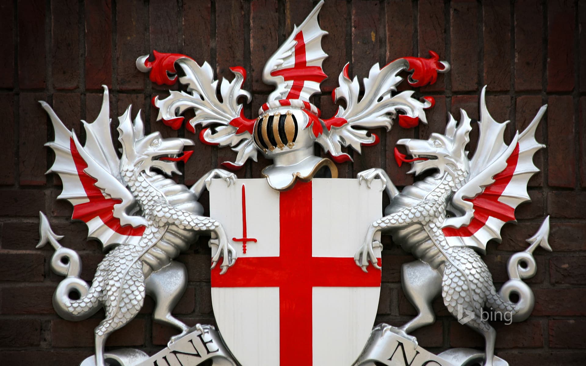 Bing Wallpaper: City of London Coat of Arms