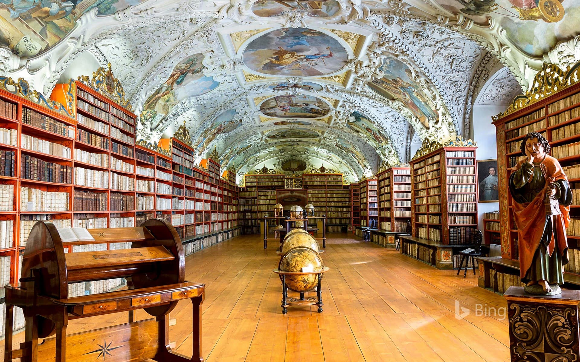 Bing Wallpaper: "Strahov Monastery", Prague, Czech Republic