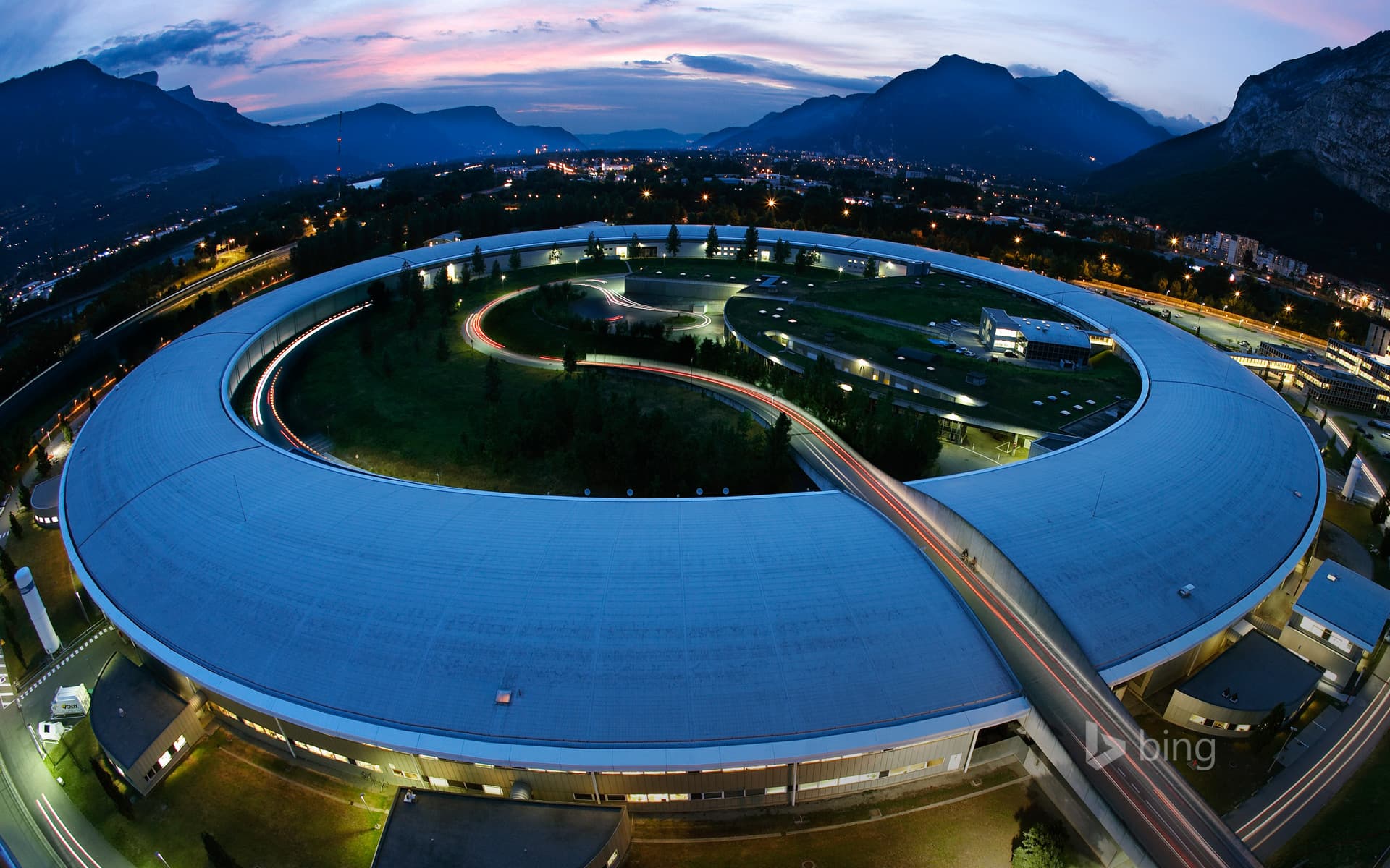 Bing Wallpaper: The European Synchrotron Radiation Facility, Grenoble, France