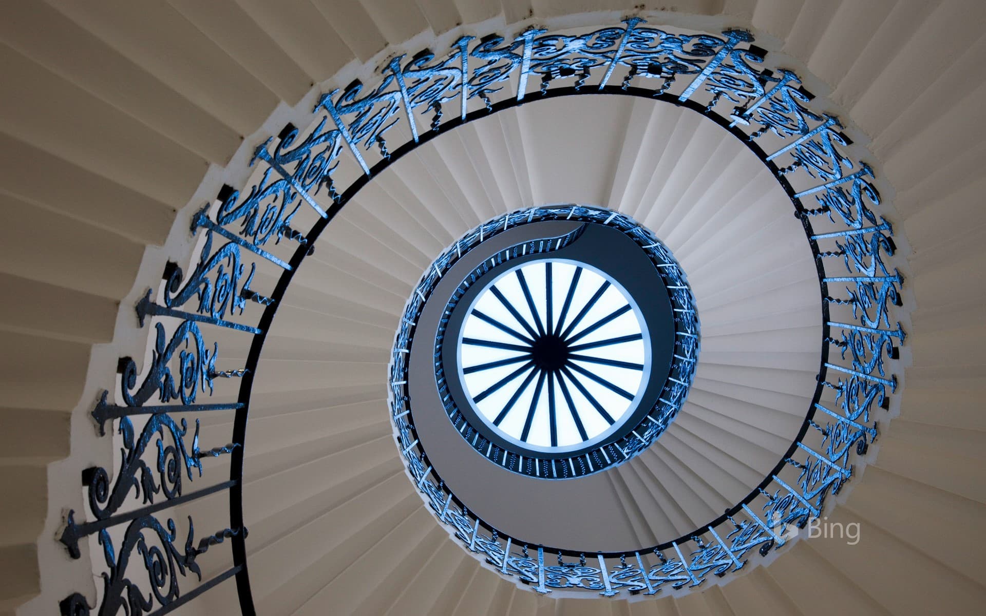 Bing Wallpaper: The Tulip Stairs at Queen’s House in Greenwich, London