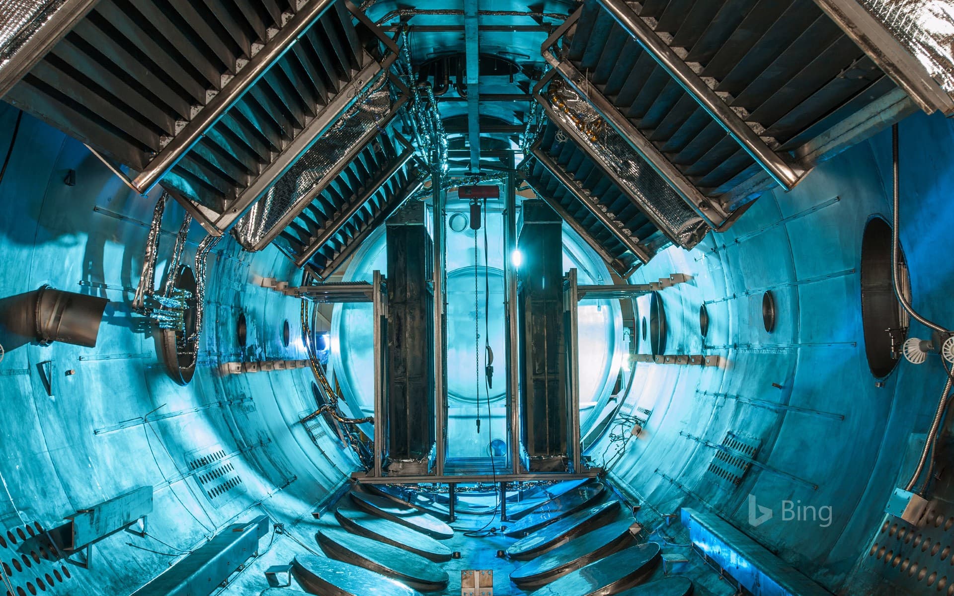 Bing Wallpaper: A vacuum chamber at NASA Glenn Research Center in Cleveland, Ohio