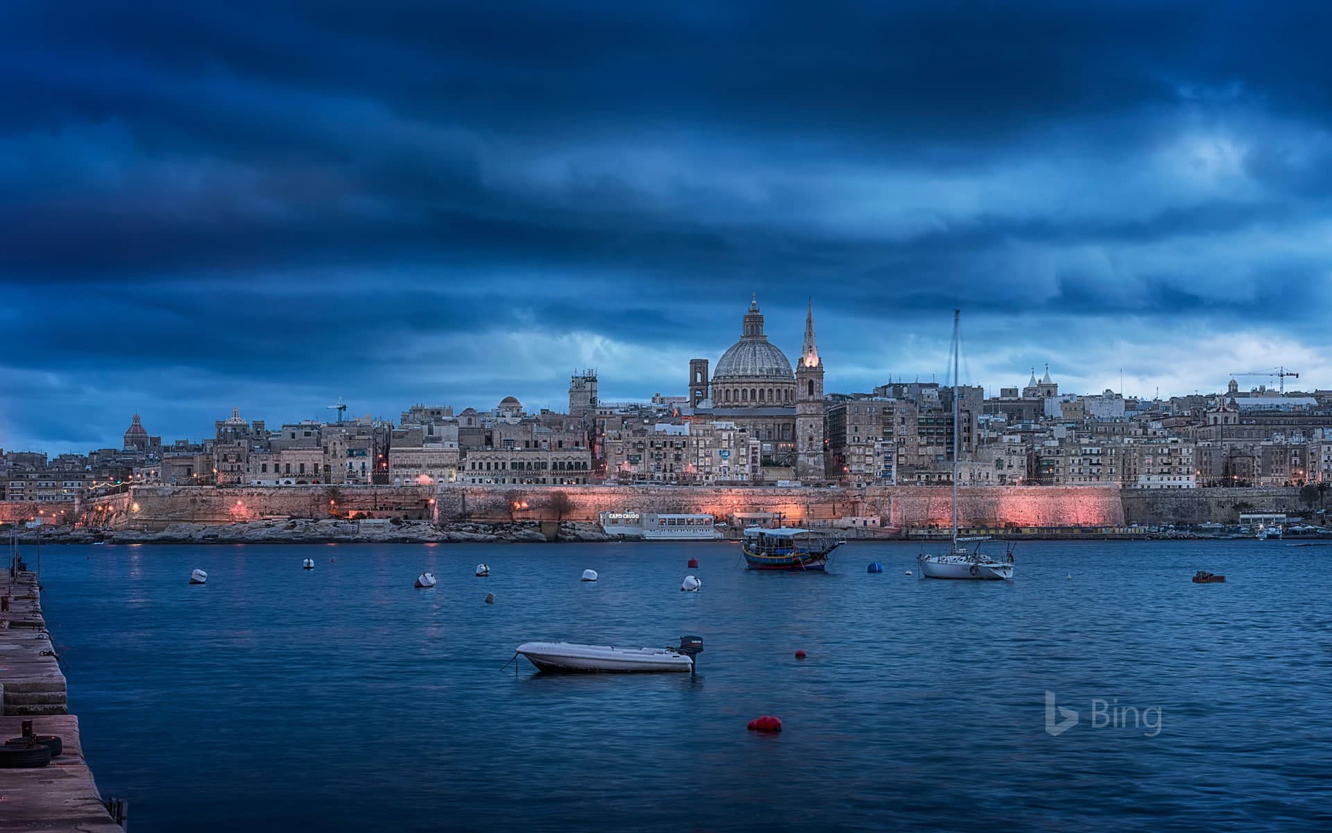 Bing Wallpaper: Valletta, Malta